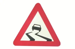 Advarselstavle, glat føre