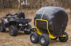 ATV trailer til wrapballer og rundballer
