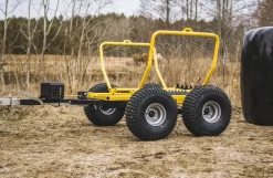 ATV trailer til wrapballer og rundballer