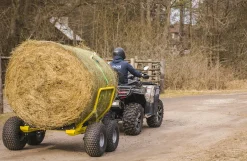 ATV trailer til wrapballer og rundballer