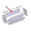 Bagplade t/foderautomat (D-stykke)