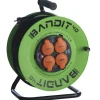 Bandit kabeltromle, 40 m ledning - med jord