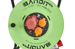 Bandit kabeltromle, 25 m ledning - med 400V udtag