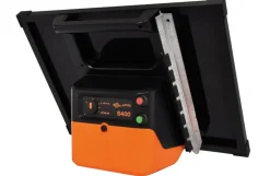 Batterihegn med solcelle, S400