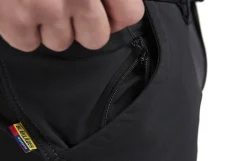 Blåkläder bukser med stretch, service, sort-grå - 4XL