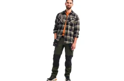 Blåkläder flannelskjorte, str 3XL