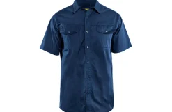 Blåkläder twill skjorte, blå, str 3XL