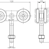 BT1 portrulle, dobbelt (fast)