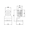 BT2 portrulle, enkel