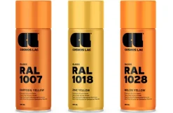 Cosmos Lac spraymaling, RAL1018 - zink gul
