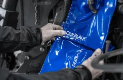 Der Blaue stænkskærm
