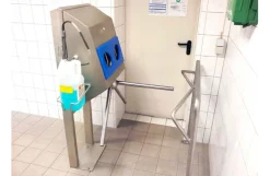 Desinfektionsstation, højremonteret