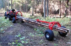 Dolly til ATV tømmervogn