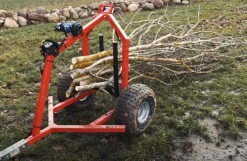 Drejbar holder til ATV tømmervogn