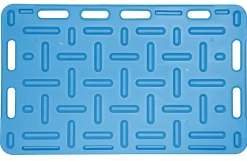 Drivplade, 126 x 76 cm, blå