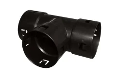 Dræn tee-stykke, 91/100 mm