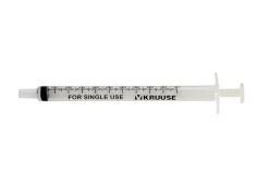 Engangssprøjte, centrisk - 1 ml