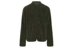 Fleecejakke, grøn, 4XL