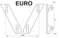 Foderskraber med EURO2-beslag