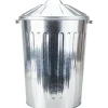 Fodertønde med låg, 46 liter