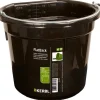 Foder-/vandspand, sort - 20 liter