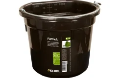 Foder-/vandspand, sort - 20 liter
