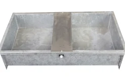 Galvaniseret vandtrug med svømmer, 100 liter