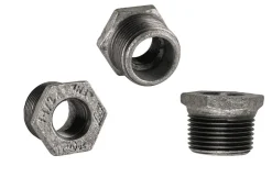 Galv. nippelmuffe, 3/4x1/2"