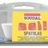 Gummispartel, sæt med 4 stk fra Soudal