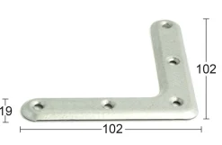 Hjørnejern, 102 x 102 mm