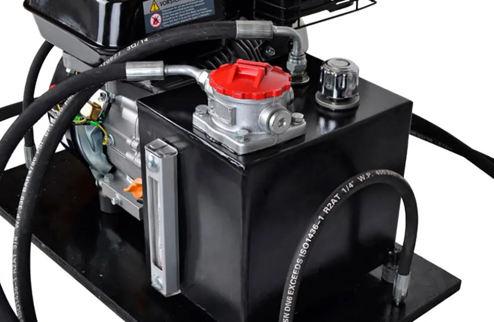 Hydraulikstation med benzinmotor