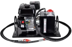 Hydraulikstation med benzinmotor