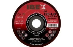 Ibex skæreskive F41, 125x1,0 mm