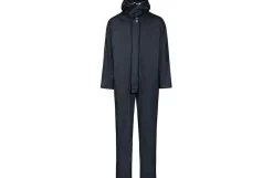 Kemidragt - heldragt, PU/PVC, navy, str XL