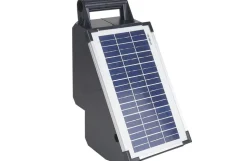 Kerbl Titan batterihegn med solcellepanel S1400, 12V