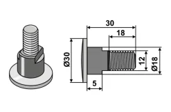 Knivbolt