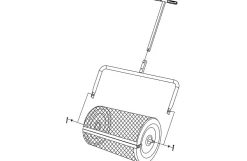 Kompost-/topdress spreder