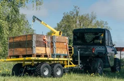 Kran til ATV skovtrailer, IB1200