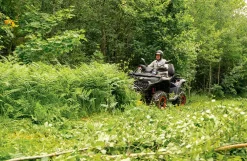 Kratrydder til ATV - frontmonteret
