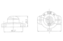 LED-positionslygte, 1 LED