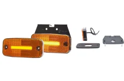 LED-sidemarkeringslygte, 4 LED
