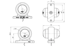 LED-slingrelygte, H/V