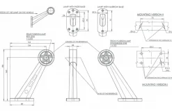 LED-slingrelygte, 190 mm - højre