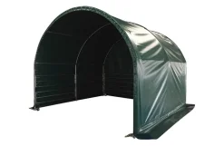 Læskur, 3x3x2,8 m, med lukkede sider