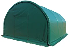 Læskur, 6 x 6 x 3,7 m, med lukket front