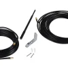 Luda kabel, 18 meter - med 7 dBi antenne
