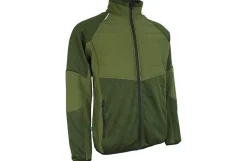 Lyngsøe strikjakke med softshell grøn str 4XL