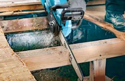 Makita kædesav med 18V-batteri, 12" sværd