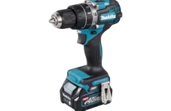Makita 40V slagboremaskinesæt, inkl. batterier og ekstra varer