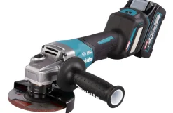 Makita 40V vinkelslibersæt, inkl. batterier og ekstra varer